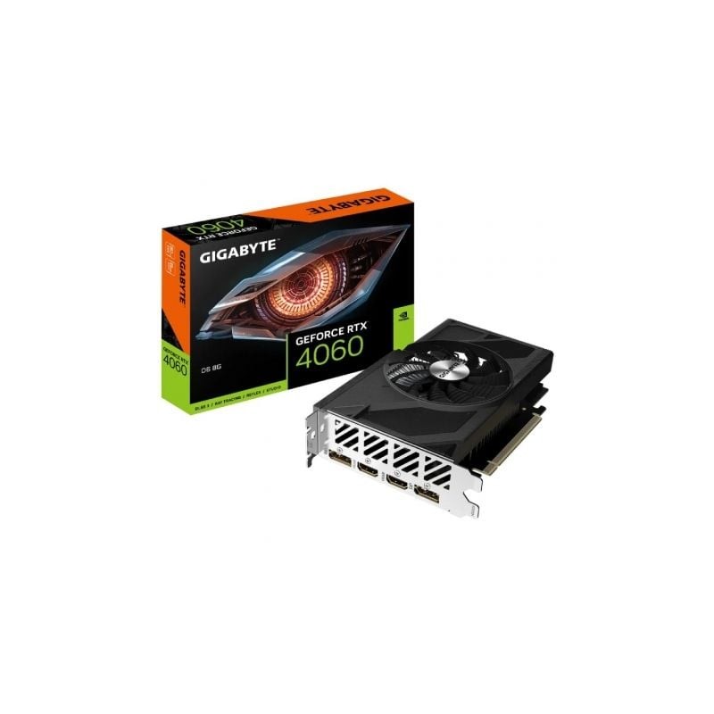 Tarjeta Gráfica Gigabyte GeForce RTX 4060 D6 8G- 8GB GDDR6