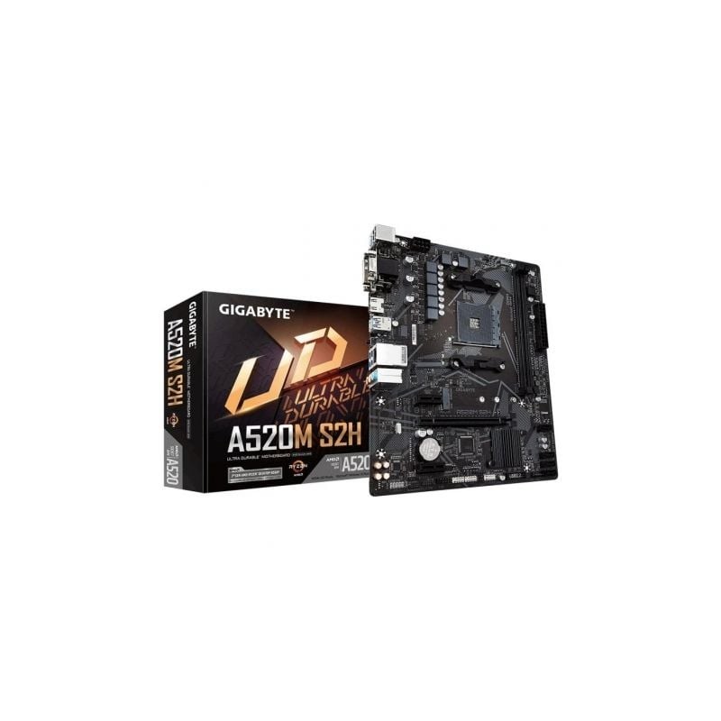 Placa Base Gigabyte A520M S2H Socket AM4- Micro ATX