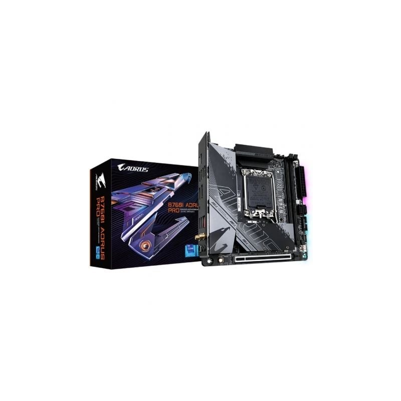 Placa Base Gigabyte B760I AORUS PRO Socket 1700- Mini-ITX