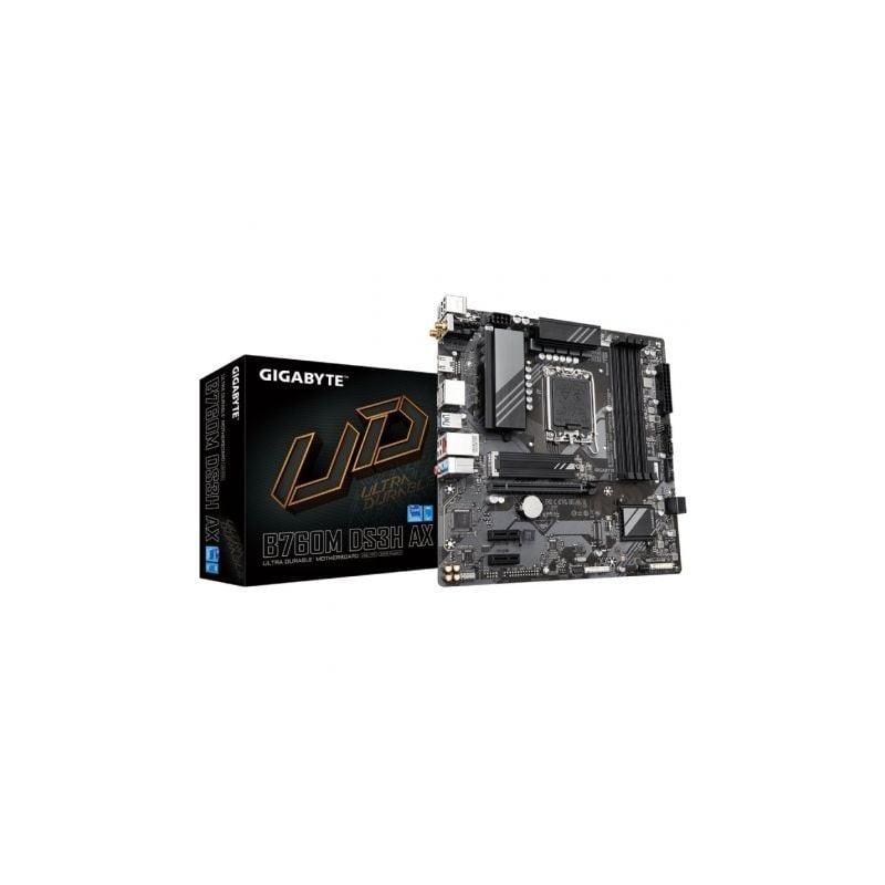 Placa Base Gigabyte B760M DS3H AX Socket 1700- Micro ATX