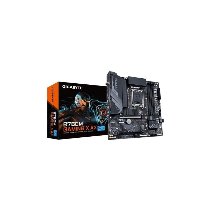 PLACA BASE GIGABYTE B760M GAMING X AX 1-2 1700 MATX 4XDDR5