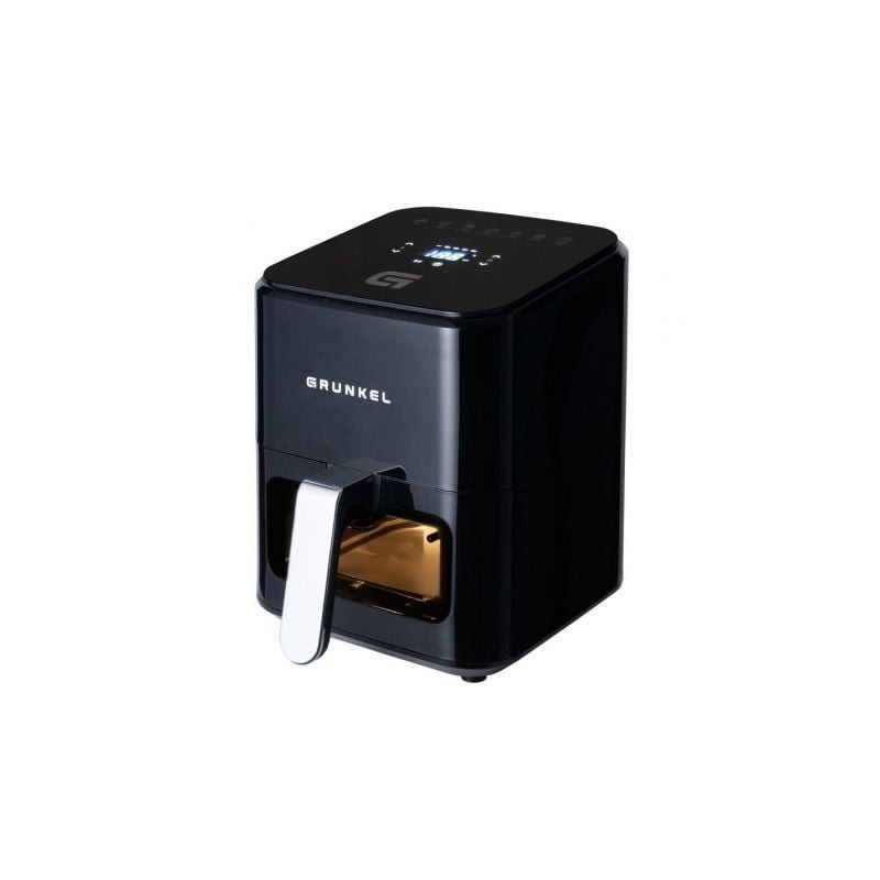 Freidora por Aire - Sin Aceite Grunkel Black Easy Fryer- 1200W- Capacidad 4L