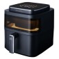 Freidora por Aire - Sin Aceite Grunkel Black Light Fryer- 1400W- Capacidad 6L