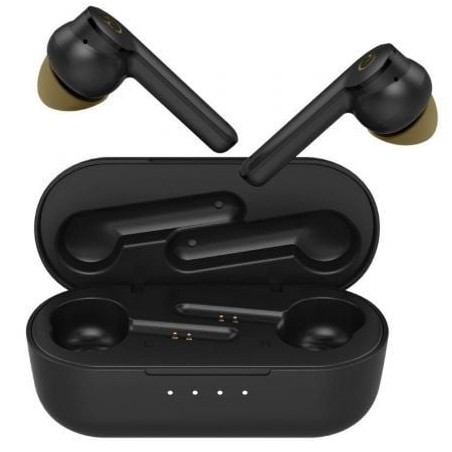 Auriculares Bluetooth Hiditec Vesta 90's Limited Edition con estuche de carga- Autonomía 8h- Negros