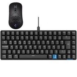 Pack Gaming Hiditec- Teclado Mecánico Inalámbrico GM1K + Ratón Inalámbrico GX30 PRO Wireless