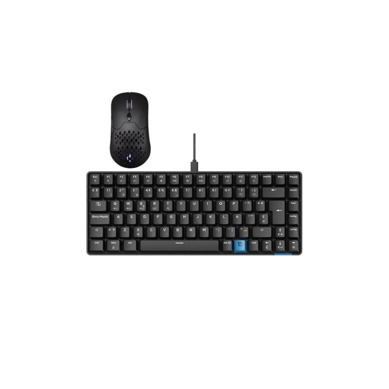 Pack Gaming Hiditec- Teclado Mecánico Inalámbrico GM1K + Ratón Inalámbrico GX30 PRO Wireless