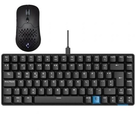 Pack Gaming Hiditec- Teclado Mecánico Inalámbrico GM1K + Ratón Inalámbrico GX30 PRO Wireless