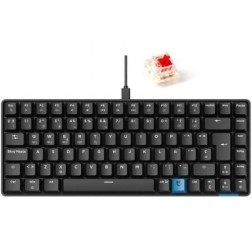 Teclado Gaming Mecánico Inalámbrico Hiditec GM1K- Hot-Swap switch Gateron Red