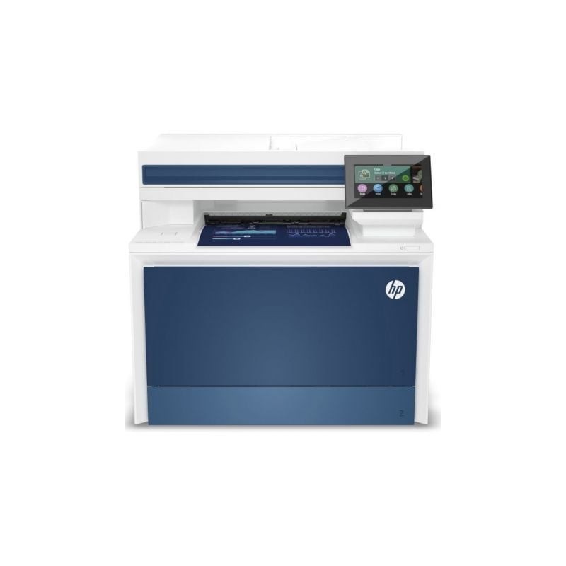 Multifunción Láser Color HP LaserJet Pro 4302fdw- WiFi- Fax- Dúplex- ADF- Blanca y Azul