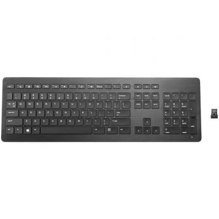 Teclado Inalámbrico HP Premium- Negro