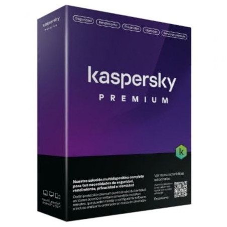 Antivirus Kaspersky Premium- 5 Dispositivos- 1 Año