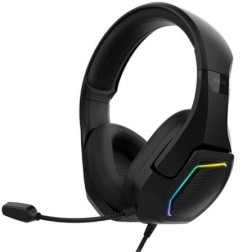 Auriculares Gaming con Micrófono Krom Kopa 7-1- USB 2-0- Negros