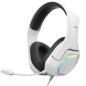 Auriculares Gaming con Micrófono Krom Kopa 7-1- USB 2-0- Blancos