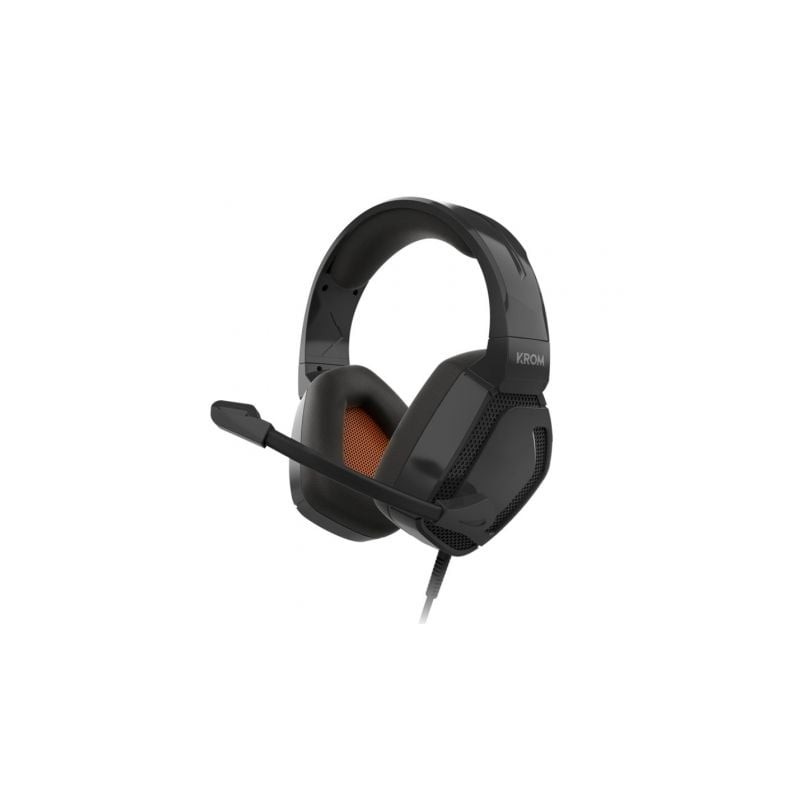 Auriculares Gaming con Micrófono Krom Kopa Pro- Jack 3-5- Negros