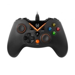 GAMEPAD KROM KEY PC PS3 NEGRO-NARANJA