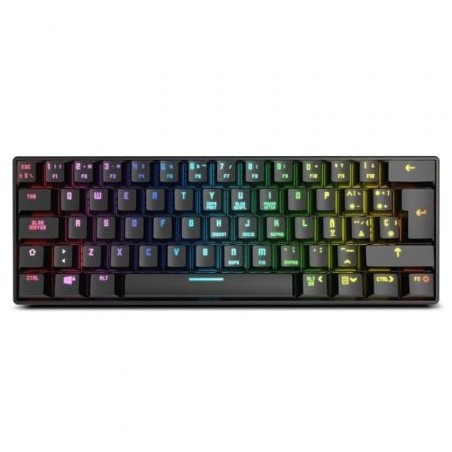 Teclado Gaming Mecánico Inalámbrico Krom Kluster- Negro