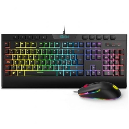 Pack Gaming Krom Kalyos- Teclado RGB + Ratón Óptico