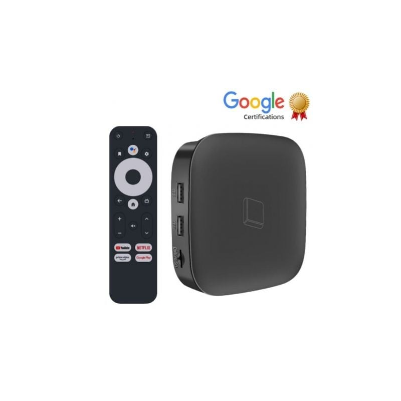 Android TV Leotec TvBox 4K LETVBOXGC05- 16GB