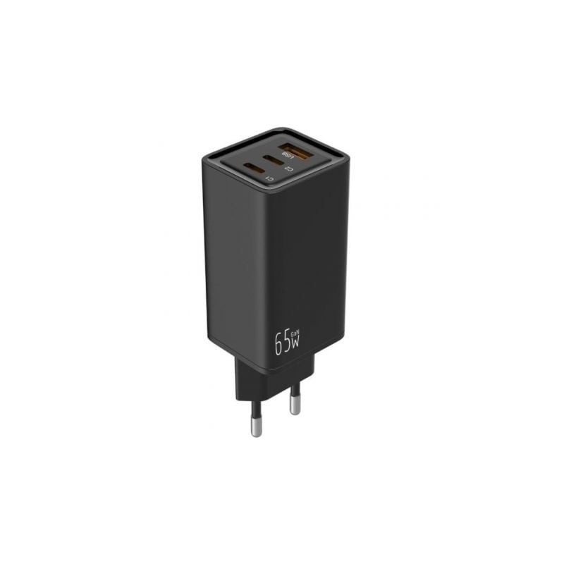 Cargador Universal Leotec LECSPH65W3K- 2xUSB Tipo-C- 1xUSB- 65W