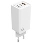 Cargador de Pared Leotec LECSPH65W3W- 2xUSB Tipo-C- 1xUSB- 65W