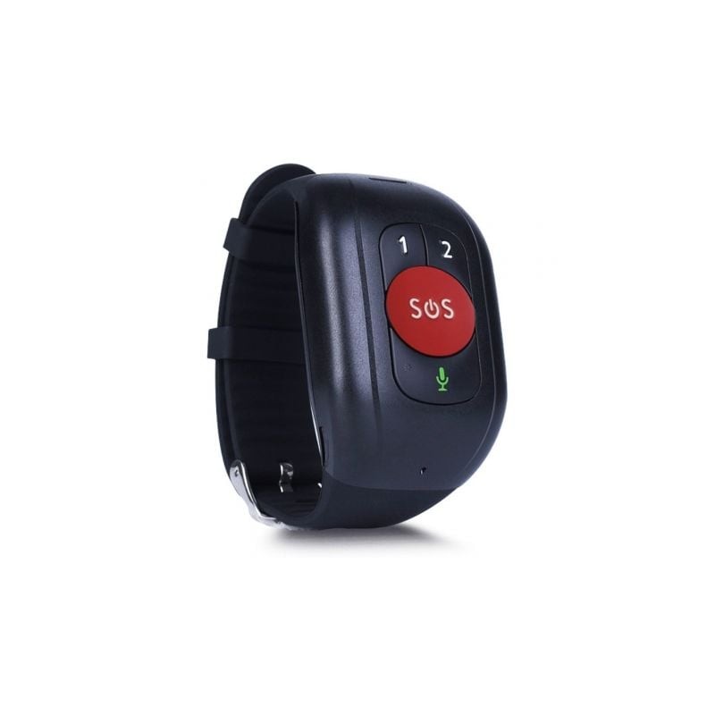 Pulsera Smartband Leotec Senior Smart Band 4G- Roja y Negra