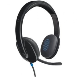 Auriculares Logitech H540- con Micrófono- USB- Negros