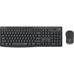 Teclado y Ratón Inalámbricos Logitech Silent Touch MK295- Grafito