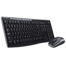 Teclado y Ratón Inalámbricos Logitech Wireless Combo MK270