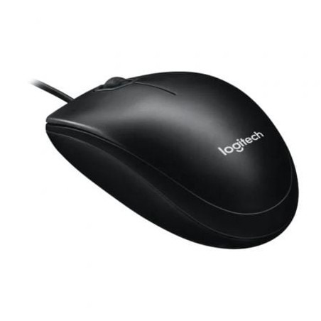 Ratón Logitech M100- Hasta 1000 DPI- Negro