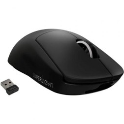 Ratón Gaming Inalámbrico Logitech PRO X Superlight- Batería recargable- Hasta 25600 DPI- Negro