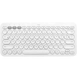 Teclado Compacto Inalámbrico por Bluetooth Logitech K380- Blanco