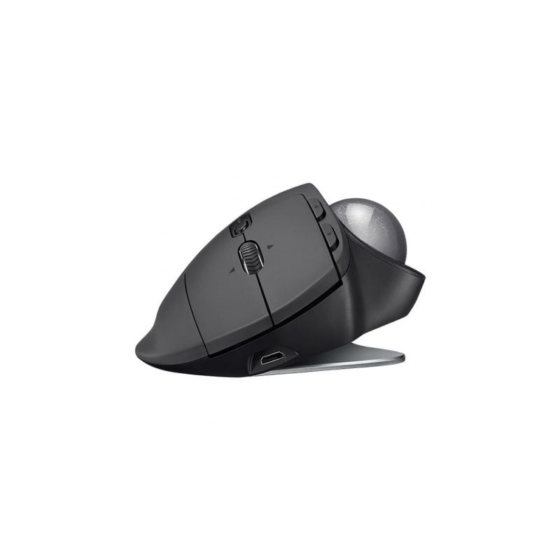 Ratón Trackball Inalámbrico Logitech MX ERGO- Batería recargable- Hasta 2048 DPI