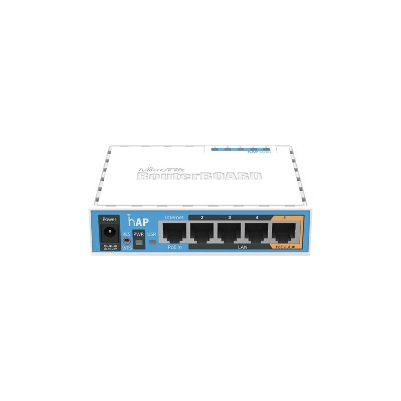 Switch Mikrotik RB951Ui-2nD 5 Puertos- RJ45 10-100- PoE