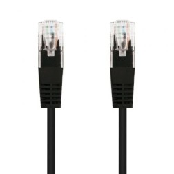 Cable de Red RJ45 UTP Nanocable 10-20-0110-BK Cat-5e- 10m- Negro