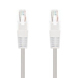 Cable de Red RJ45 UTP Nanocable 10-20-0402-W Cat-6- 2m- Blanco