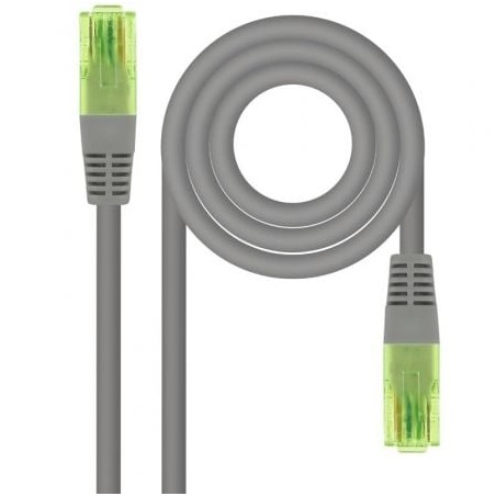 Cable de Red RJ45 UTP Nanocable 10-20-1401-L150 Cat-6- 1-5m- Gris