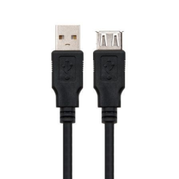 CABLE USB(A) 2-0 A USB(A) 2-0 NANOCABLE 3M NEGRO