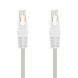 Cable de Red RJ45 UTP Nanocable 10-20-0110-W Cat-5- 10m- Blanco