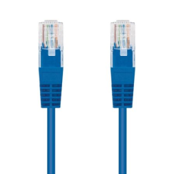 Cable de Red RJ45 UTP Nanocable 10-20-0402-BL Cat-6- 2m- Azul