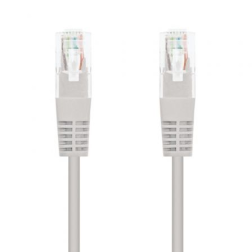 Cable de Red RJ45 UTP Nanocable 10-20-0403 Cat-6- 3m- Gris