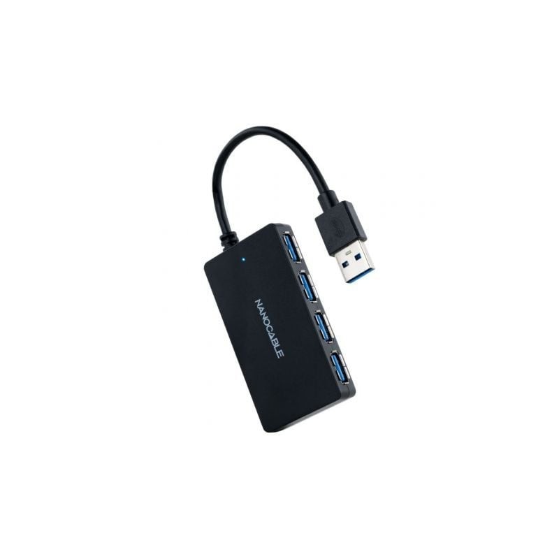 Hub USB 3-0 Nanocable 10-16-4403- 4xUSB