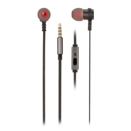 Auriculares Intrauditivos NGS Cross Rally- con Micrófono- Jack 3-5- Grafito