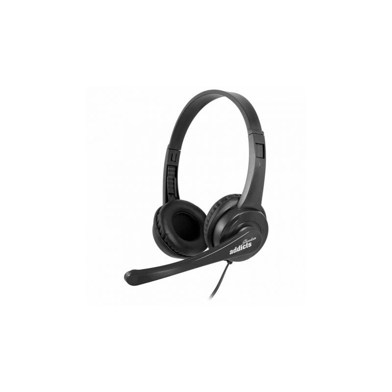 Auriculares NGS VOX505 USB- con Micrófono- USB- Negros