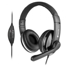 Auriculares NGS VOX 800 USB- con Micrófono- USB- Negros