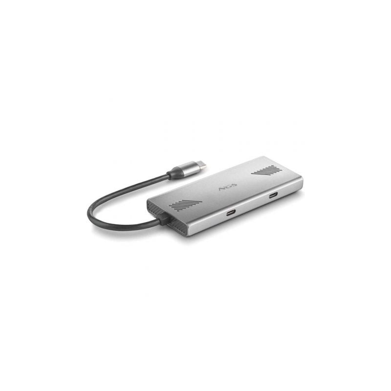 Hub USB Tipo-C NGS WonderDuo-C - 2xUSB- 2xUSB Tipo-C