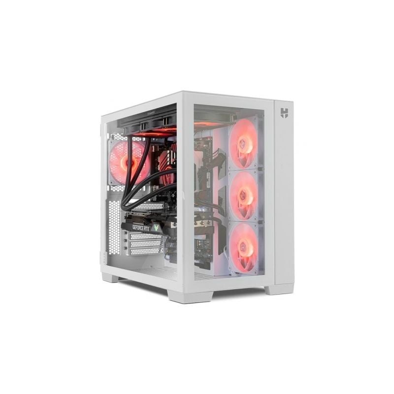 Caja Gaming Semitorre Nox Hummer Astra- Blanca