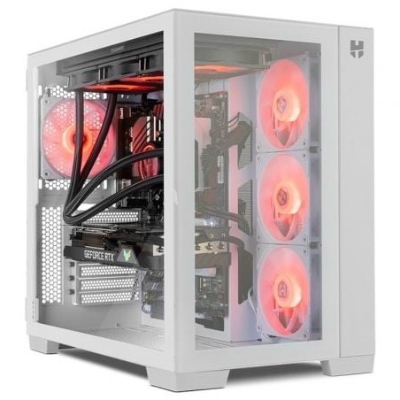 Caja Gaming Semitorre Nox Hummer Astra- Blanca