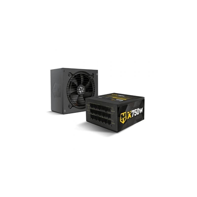 Fuente de Alimentación Nox Hummer X- 750W- Ventilador 12cm- 80 Plus Gold