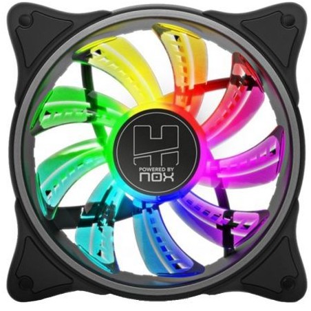 VENTILADOR 120X120 NOX HUMMER A-FAN ARGB