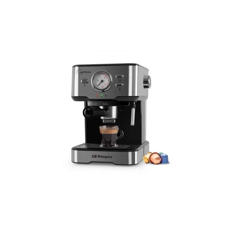 Cafetera Expreso Orbegozo EX 5500- 1100W- 20 Bares